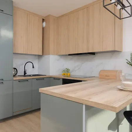 Stylish Habicha With Air Conditioning And Underground Parking By Renters Apartment